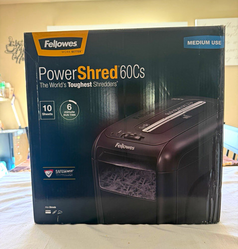 Fellowes powershred 60cs - fellowes,