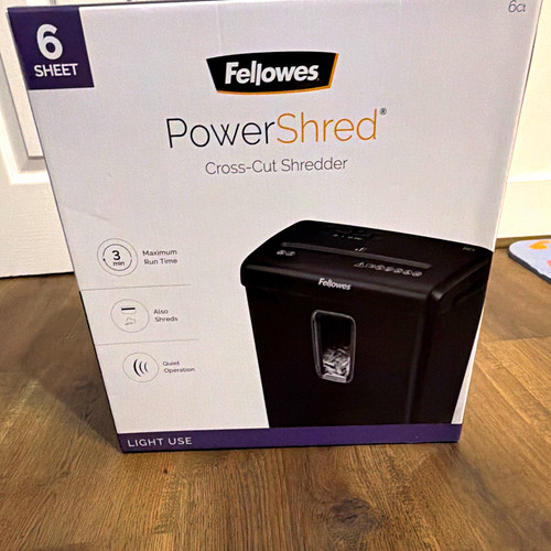Fellowes powershred 6ct - fellowes,