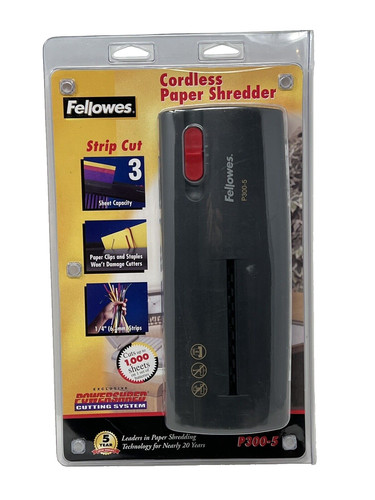 Vintage powershred cordless - powershred,