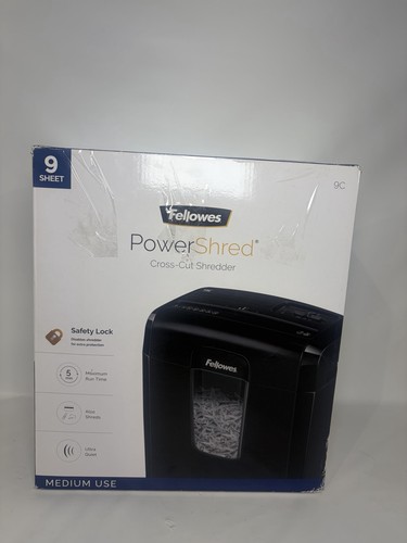 Fellowes powershred sheet - fellowes, 9c